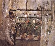 Berthe Morisot, The man at the Huaiter Island